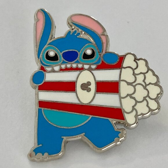 Disney Lilo & Stitch Trading Pin Shanghai Hidden Mickey Popcorn Bucket SHDL 2020 - Picture 2 of 7